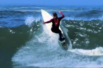 surf dans les landes